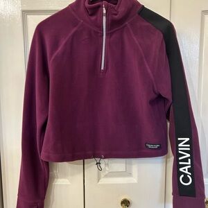 Calvin Klein Women's Purple Sweater
